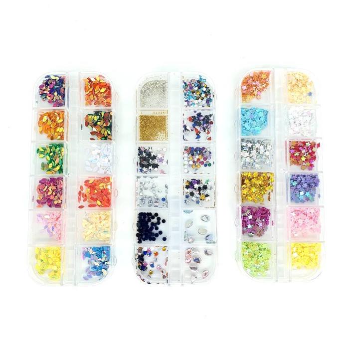 Διακοσμητικά Νυχιών σε Διάφορα Σχέδια και Χρώματα