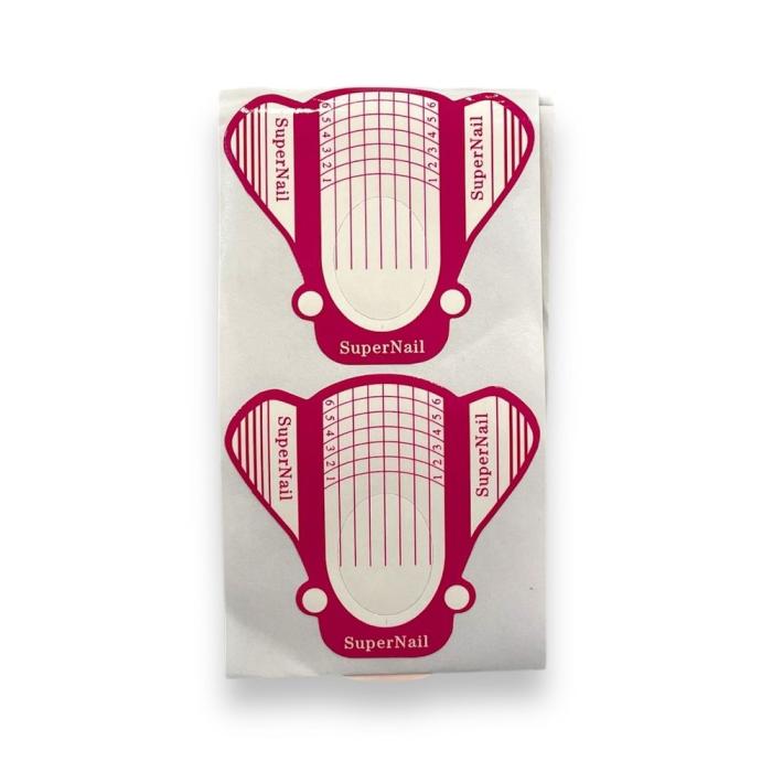 Φόρμες Ονυχοπλαστικής 40 Τεμάχια - Pink