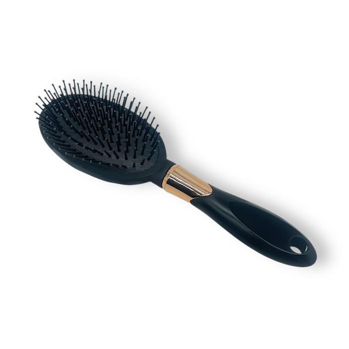 Βούρτσα Μαλλιών Ξεμπερδέματος Οβάλ - Black/Pink Gold