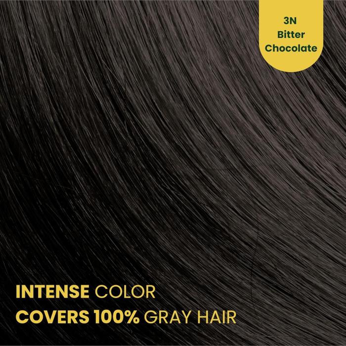 Herbal Time Phytocare Βαφή Μαλλιών Μόνιμη Χωρίς Αμμωνία  -3N Σκούρο Σοκολατί