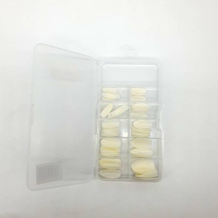 Tips Nυχιών 100 τεμάχια - Γαλακτερά