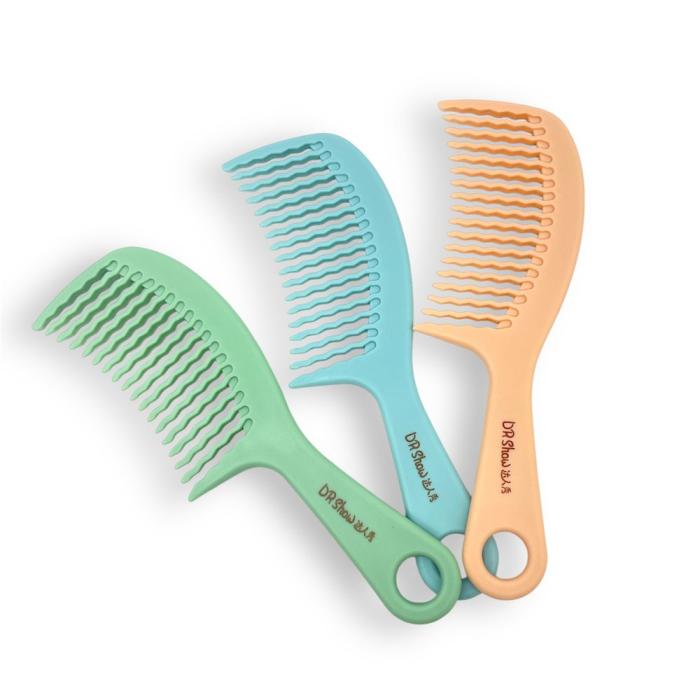 Χτένα Μαλλιών  κυματιστη  με Λαβή σε διάφορα χρώματα