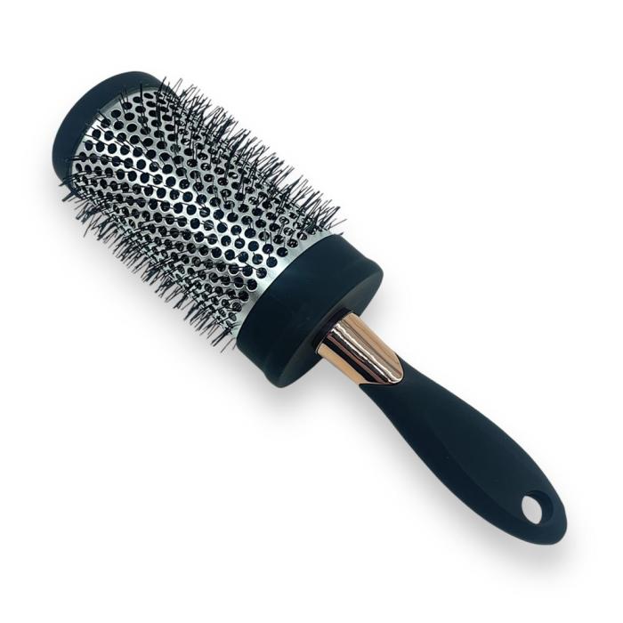 Βούρτσα Μαλλιών για Ίσιωμα Large 60mm - Black/Pink Gold