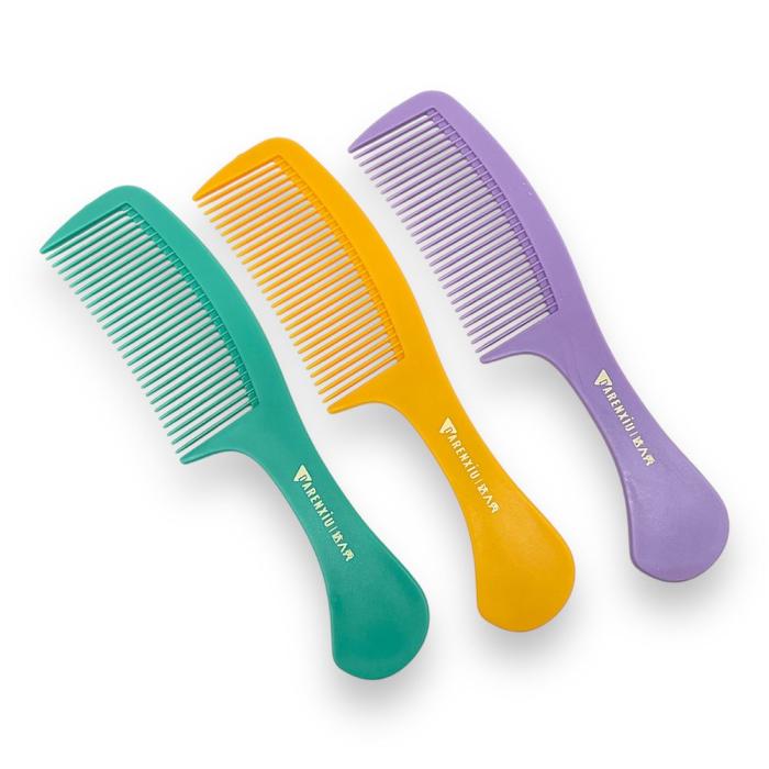 Χτένα Μαλλιών  με Λαβή σε διάφορα χρώματα