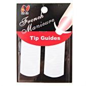 Αυτοκόλλητα Οδηγοί Nail Tip Γαλλικό μανικιούρ 28 τεμάχια