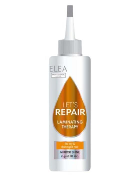 Elea Let’s Repair Laminating Therapy 10sec – Θεραπεία Mirror Shine για Αφυδατωμένα Μαλλιά 150ml