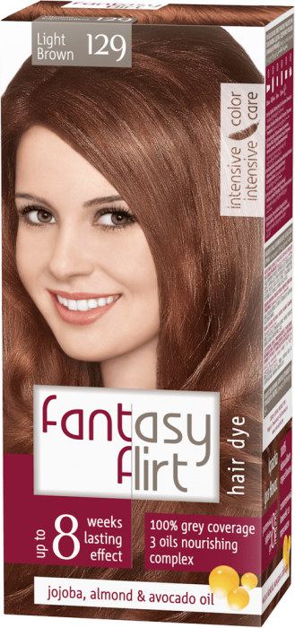 Βαφή Μαλλιών Fantasy Flirt No129-Light Brown/Καστανό Ανοιχτό
