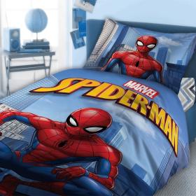 Παιδικό Σετ Σεντόνι 3 τμχ Dimcol Disney 813 Digital Print Multi Spiderman 160x240