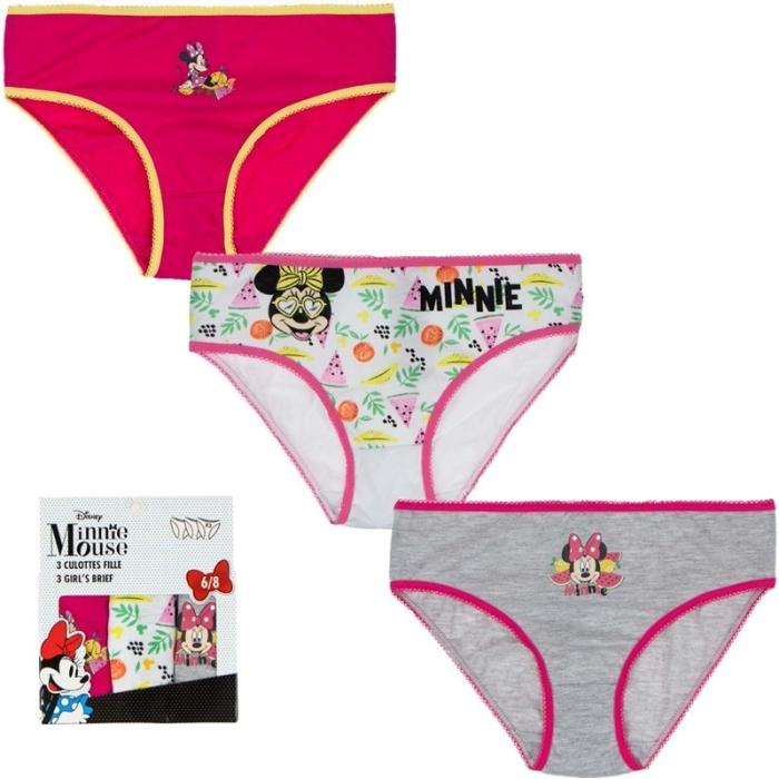 Παιδικά Κιλοτάκια 3 τμχ Κορίτσι Disney Minnie Mouse 3042