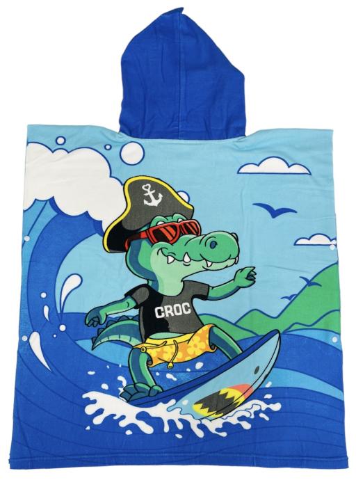 Παιδικό Πόντσο Θαλάσσης Αγόρι Captain Croc