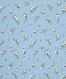 ΣΕΝΤΟΝΑΚΙ ΛΙΚΝΟΥ bebe Birds 14 80Χ110 Sky blue Flannel cotton 100%