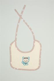 ΣΑΛΙΑΡΑ Με Κέντημα bebe Kitty 138 25X25 Εκρού 100% Cotton