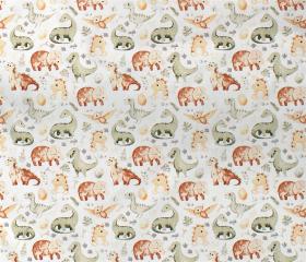 ΣΕΝΤΟΝΑΚΙ ΛΙΚΝΟΥ bebe Dinosaur 515 80X110 Beige 100% Cotton