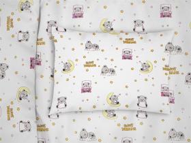 ΜΑΞΙΛΑΡΟΘΗΚΗ ΕΜΠΡΙΜΕ kids Sweet Dreams 553 50X70 White-Pink 100% Cotton