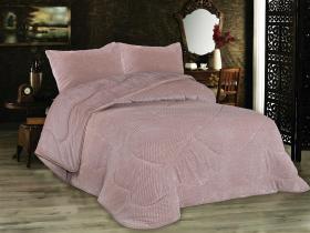 Κουβερτοπάπλωμα Popcorn Fleece 700 gsm 1950 Salmon Rose 220Χ240 100% Polyester