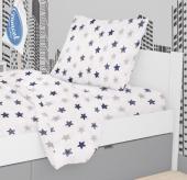 ΜΑΞΙΛΑΡΟΘΗΚΗ ΕΜΠΡΙΜΕ kids Star 102 50X70 Blue Cotton 100%