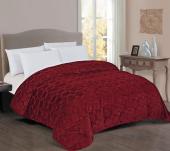 Κουβερτοπάπλωμα Γούνα-Sherpa 730 gsm 1830 Bordeaux 160X220 100% Polyester