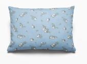 ΜΑΞΙΛΑΡΟΘΗΚΗ ΕΜΠΡΙΜΕ kids Birds 14 50X70 Sky blue Flannel cotton 100%