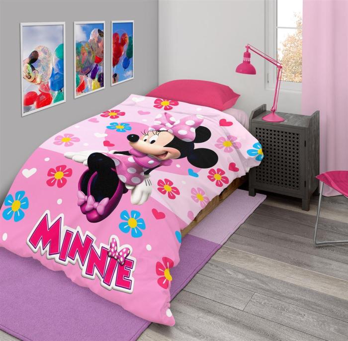 Κουβέρτα Disney Home Minnie 514 160X220 Digital Print 100% Polyester