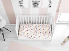 ΠΑΠΛΩΜΑ ΕΜΠΡΙΜΕ bebe Butterfly 49 120X160 Rotary Print Flannel cotton 100%