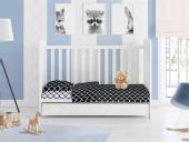 ΣΕΝΤΟΝΙΑ ΕΜΠΡΙΜΕ ΣΕΤ 3 τεμ bebe Windows Multi 177 120X160 Dark blue-White Cotton 100%