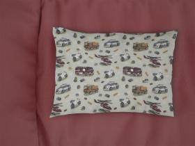 Μαξιλαροθήκη Εμπριμέ kids Toys 47 50X70 Olive 100% Cotton Flannel