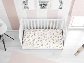 ΚΑΤΩΣΕΝΤΟΝΟ ΜΕ ΛΑΣΤΙΧΟ bebe Baby 03 0,70X1,40X0,15 Flannel cotton 100%