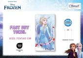 Πετσέτα Θαλάσσης Quick Dry Disney Home Frozen 10 70X140 Ice Blue 100% Microfiber