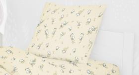 ΜΑΞΙΛΑΡΟΘΗΚΗ ΕΜΠΡΙΜΕ kids Birds 16 50X70 Ecru Flannel cotton 100%