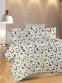 ΠΑΠΛΩΜΑΤΟΘΗΚΗ ΕΜΠΡΙΜΕ kids Zoo 556 160X240 White-Multi 100% Cotton