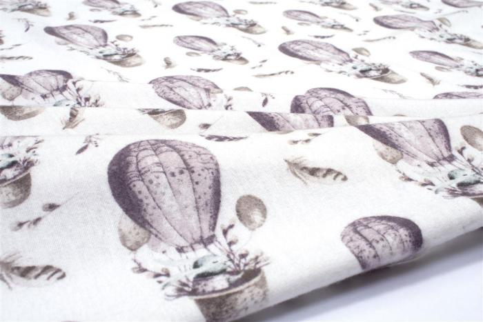 ΣΕΝΤΟΝΑΚΙ ΛΙΚΝΟΥ bebe Hot Air Balloon 78 80X110 Lilac 100% Cotton Flannel