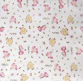 ΠΑΝΑ ΧΑΣΕΣ bebe Elephant 172 80X80 Pink Cotton 100%