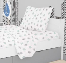 ΜΑΞΙΛΑΡΟΘΗΚΗ ΕΜΠΡΙΜΕ kids Star 101 50X70 Green Cotton 100%