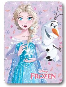 Κουβέρτα Fleece Disney Home Frozen 01 100X140 Lilac 100% Polyester