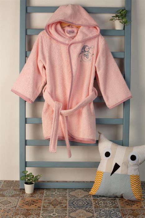 ΜΠΟΥΡΝΟΥΖΙ Με Κέντημα bebe Dreaming Elephant 167 SIZE:04 Ροζ 100% Cotton