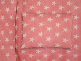 ΜΑΞΙΛΑΡΟΘΗΚΗ ΕΜΠΡΙΜΕ bebe Star 34 35X45 Coral Cotton 100%