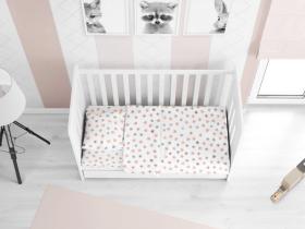 ΣΕΝΤΟΝΙΑ ΕΜΠΡΙΜΕ ΣΕΤ 3 τεμ bebe Star 103 120X160 Grey Cotton 100%