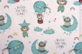 ΠΑΝΑ ΧΑΣΕΣ bebe Reach the stars 192 80X80 Green Cotton 100%