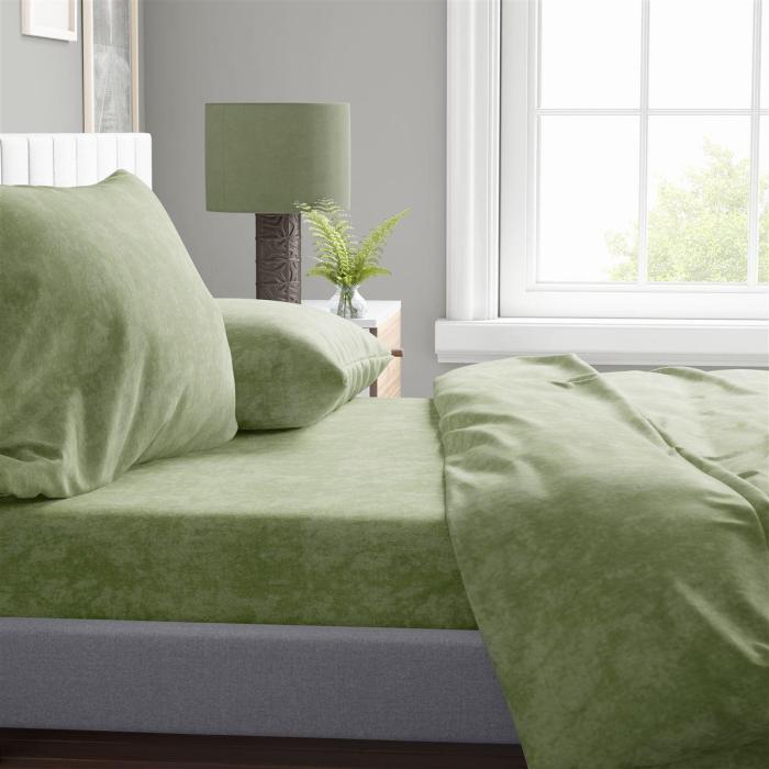 Σεντόνι 1 τεμ Shadow 24 160X240 Lime Green Cott/Pol 70/30