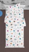 ΣΕΝΤΟΝΙΑ ΕΜΠΡΙΜΕ ΣΕΤ 3 τεμ kids Space 188 160X240 White Cotton 100%