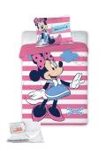 ΠΑΠΛΩΜΑΤΟΘΗΚΗ & ΠΑΠΛΩΜΑ ΣΕΤ 4 τεμ. Disney Minnie 580 100x135 Digital Print Cotton 100%