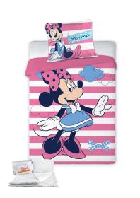 ΠΑΠΛΩΜΑΤΟΘΗΚΗ &amp; ΠΑΠΛΩΜΑ ΣΕΤ 4 τεμ. Disney Minnie 580 100x135 Digital Print Cotton 100%