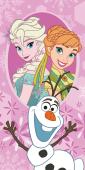 ΠΕΤΣΕΤΑ ΘΑΛΑΣΣΗΣ ΒΕΛΟΥΤΕ DISNEY FROZEN 44 70X140 Digital Print Cotton 100%