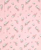 ΣΕΝΤΟΝΑΚΙ ΛΙΚΝΟΥ bebe Birds 15 80Χ110 Pink Flannel cotton 100%