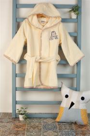 ΜΠΟΥΡΝΟΥΖΙ Με Κέντημα bebe Airplane 158 SIZE:02 Εκρού 100% Cotton