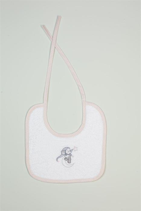 ΣΑΛΙΑΡΑ Με Κέντημα bebe Dreaming Elephant 168 25X25 Λευκό 100% Cotton