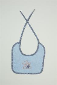 ΣΑΛΙΑΡΑ Με Κέντημα bebe Star Bear 151 25X25 Σιελ 100% Cotton