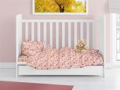 ΠΑΠΛΩΜΑ ΕΜΠΡΙΜΕ bebe Fox 52 120X160 Coral 100% Cotton Flannel