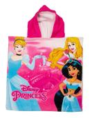 Πόντσο Θαλάσσης Quick Dry Disney Home Princess 24 50X100 Pink 100% Microfiber