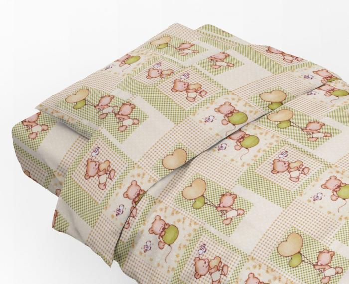 ΜΑΞΙΛΑΡΟΘΗΚΗ ΕΜΠΡΙΜΕ kids Baloon 76 50X70 Beige Flannel cotton 100%